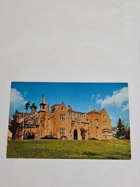 Hoosick N.Y. Tibbits Hall Hoosac School Postcard